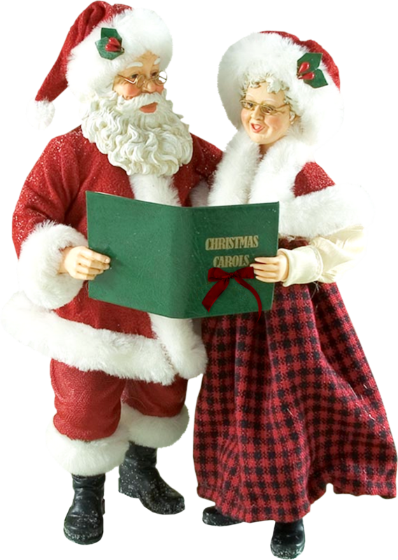 Pere Noel Et Mere Noel Dessin tubes noel pere et mere noel
